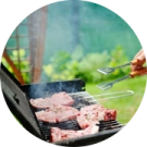 Churrasco ao ar livre