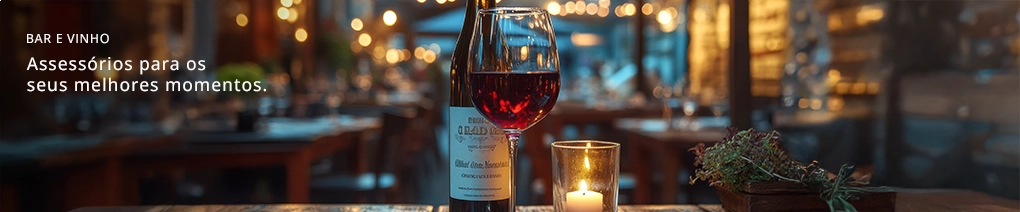 Banner Categoria Bar e Vinho
