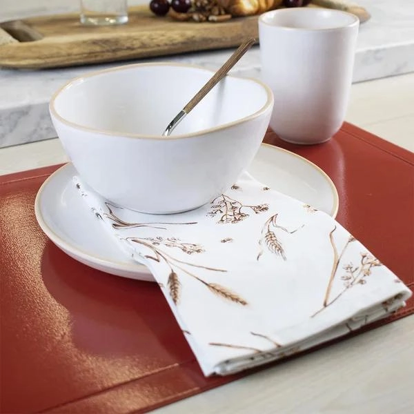 Americano Pvc Color Retangular Copa E Cia- Blood Americano Pvc Color Retangular Copa E Cia- Blood