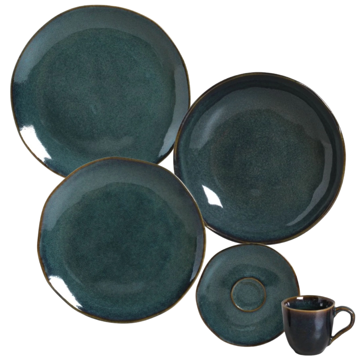 APARELHO JANTAR 30PCS BIO OCEANO 2235311190B01 PORTO BRASIL