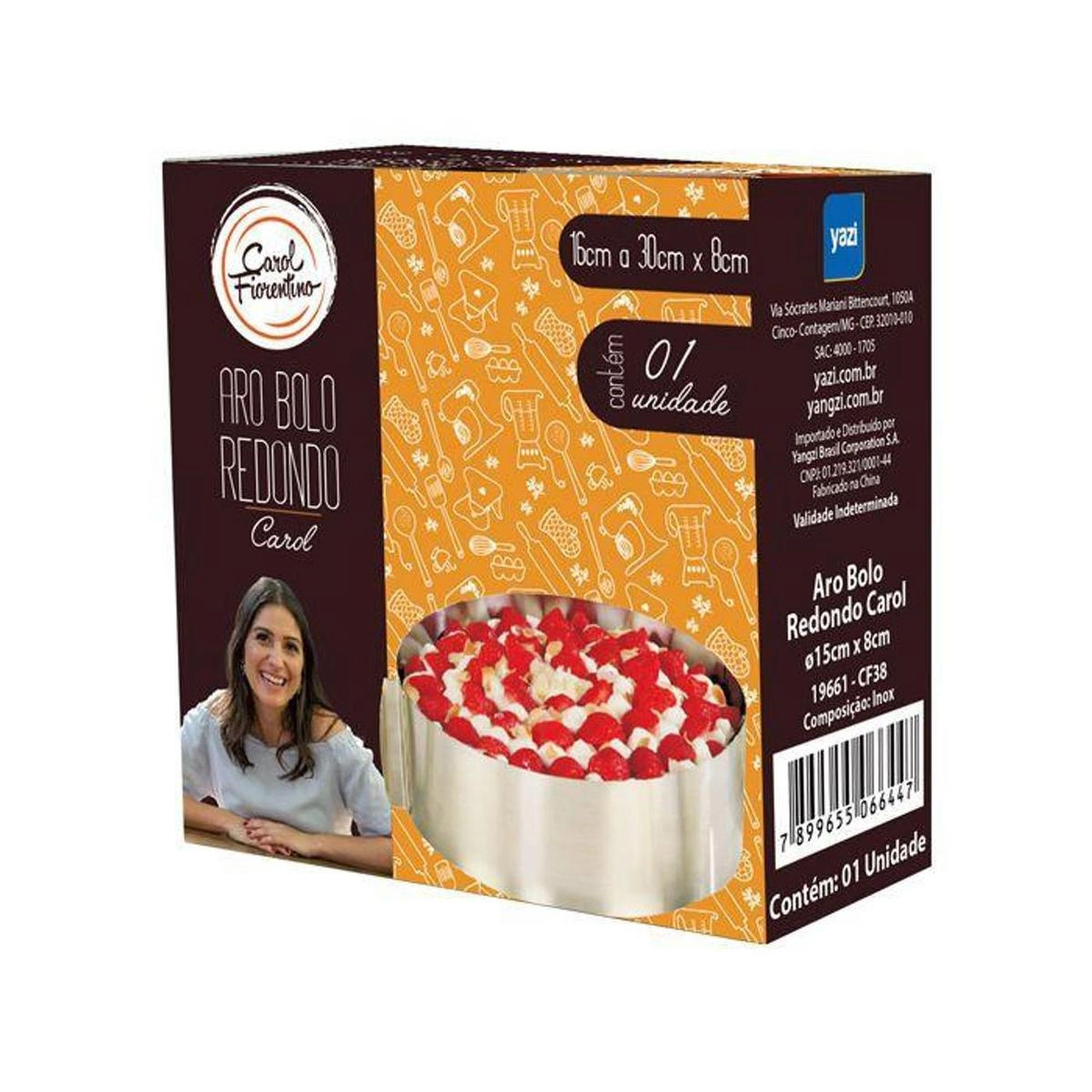 Aro para Bolo Redondo Carol Yangzi