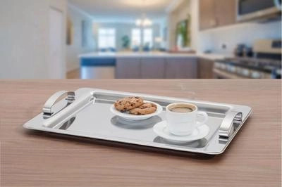 BANDEJA RETANGULAR 1423/137 ATINA C/ ALCA 37X23CM BRINOX BANDEJA RETANGULAR 1423/137 ATINA C/ ALCA 37X23CM BRINOX