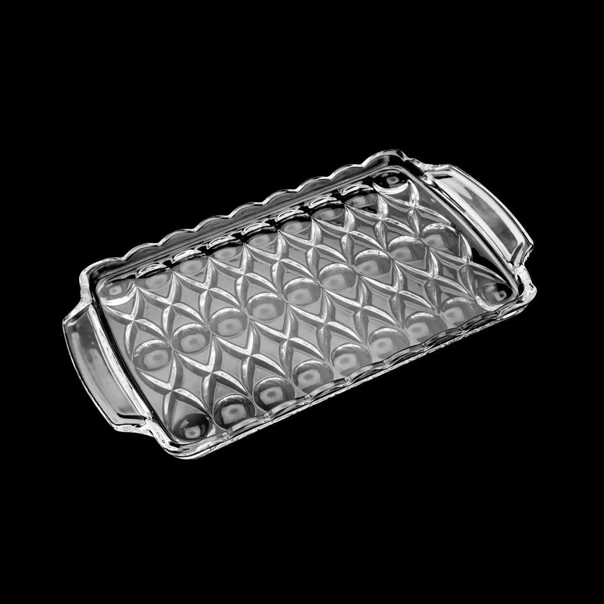 Bandeja Retangular Angel Cristal Chumbo C/ Alca Rojemac Bandeja Retangular Angel Cristal Chumbo C/ Alca Rojemac