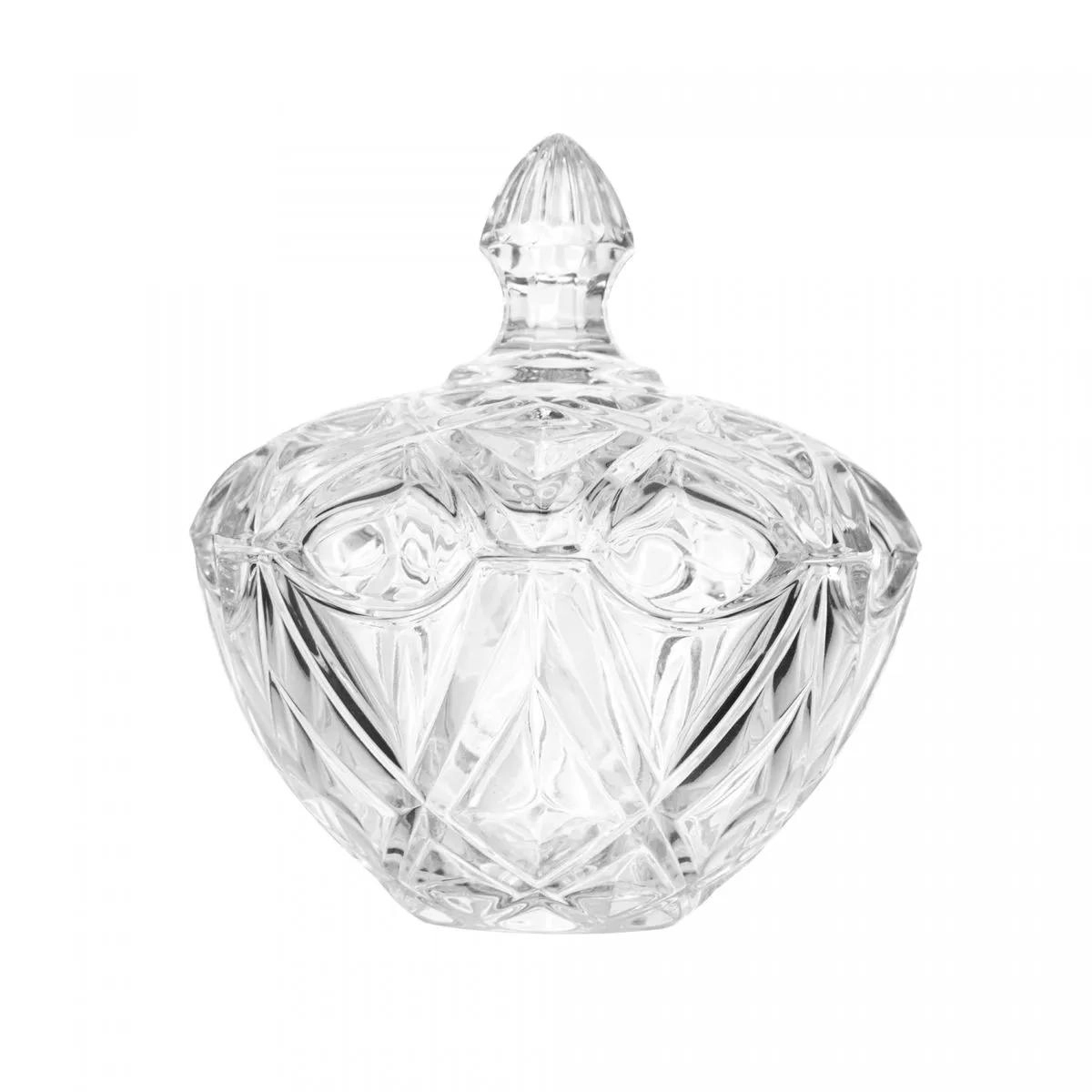 Bomboniere Star 13cm C/ Tampa Vidro Lyor Design