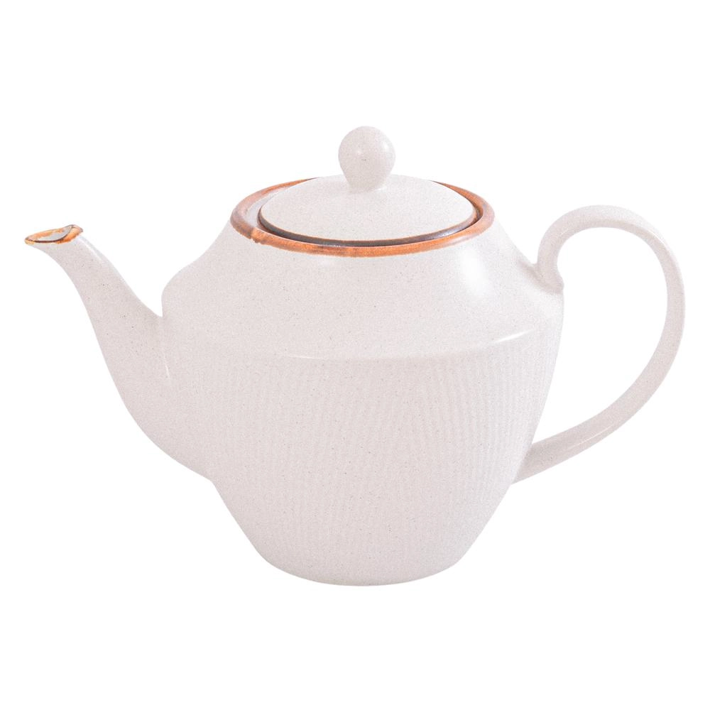 Bule Talita 950ml Porcelana Mai Home- Branco