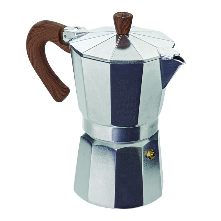 Cafeteira Italiana 6 Cafés Alumínio Mimo Style 