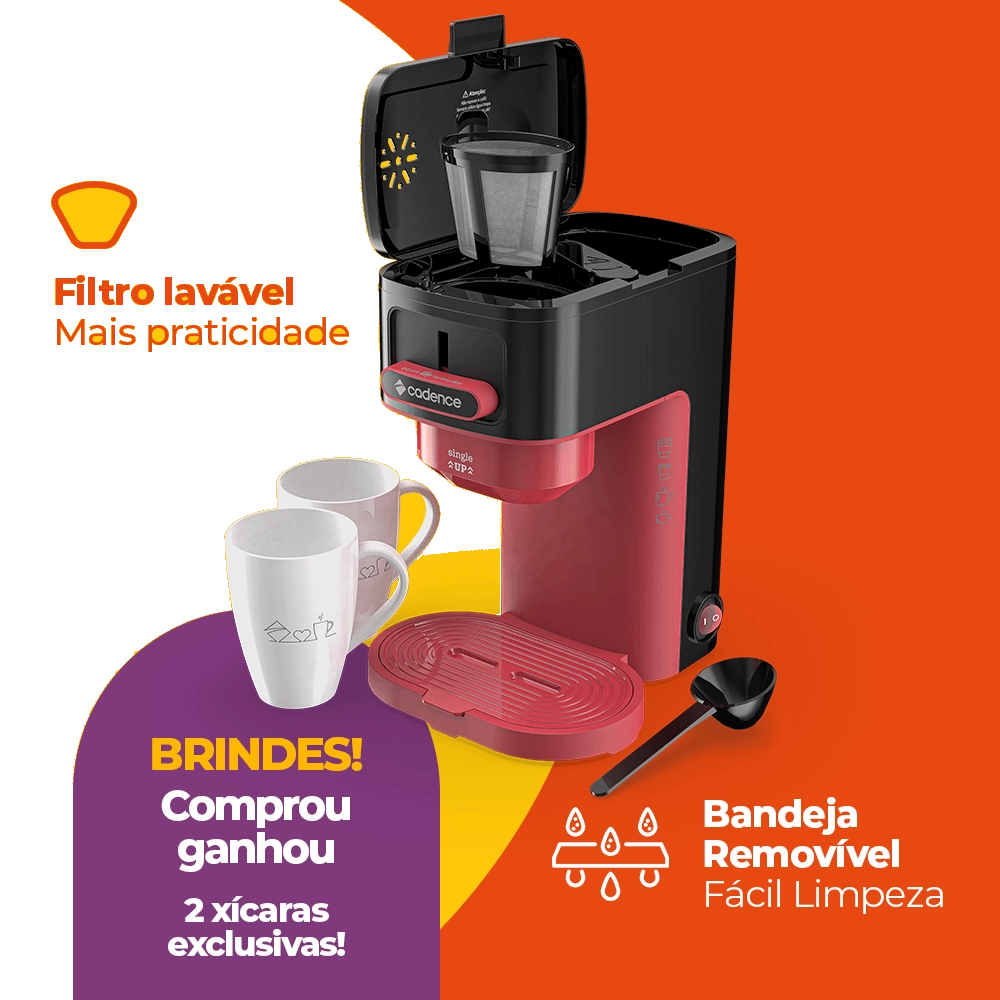 Cafeteira Single Up 220v Cadence Cafeteira Single Up 220v Cadence