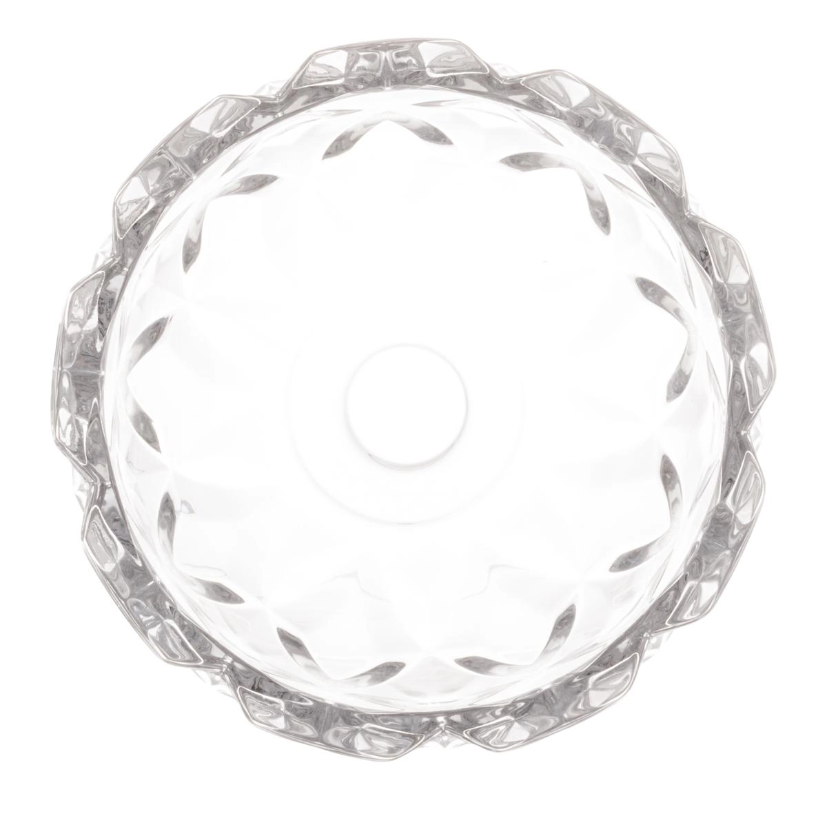 Centro Mesa Deli Diamond 25 cm Cristal Lyor Design