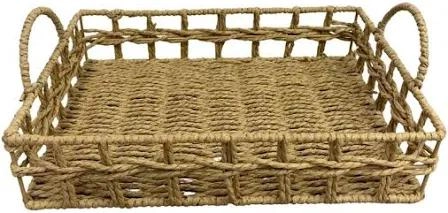 CESTO RETANGULAR 042L2999 MAROA 35X26X8CM MEK DECOR