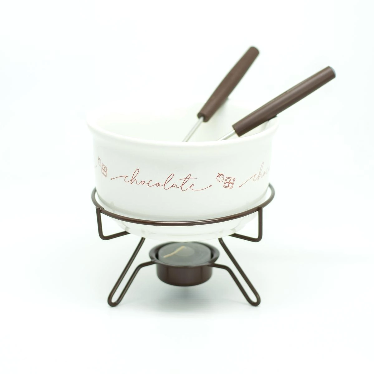 CONJ FONDUE 1975 CHOCOLATE 5PCS FORMA