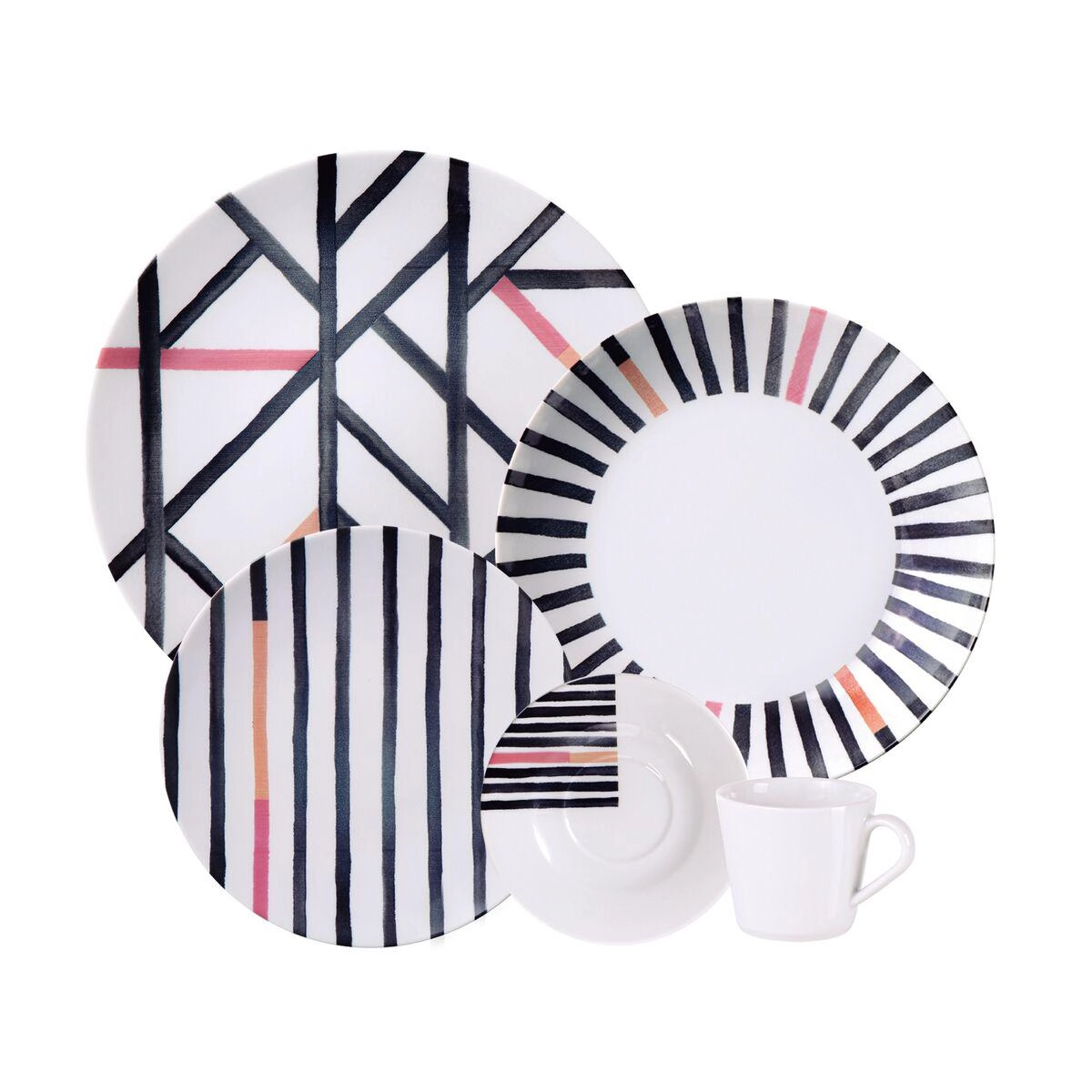 Conj Jantar 20pcs Street Tramontina