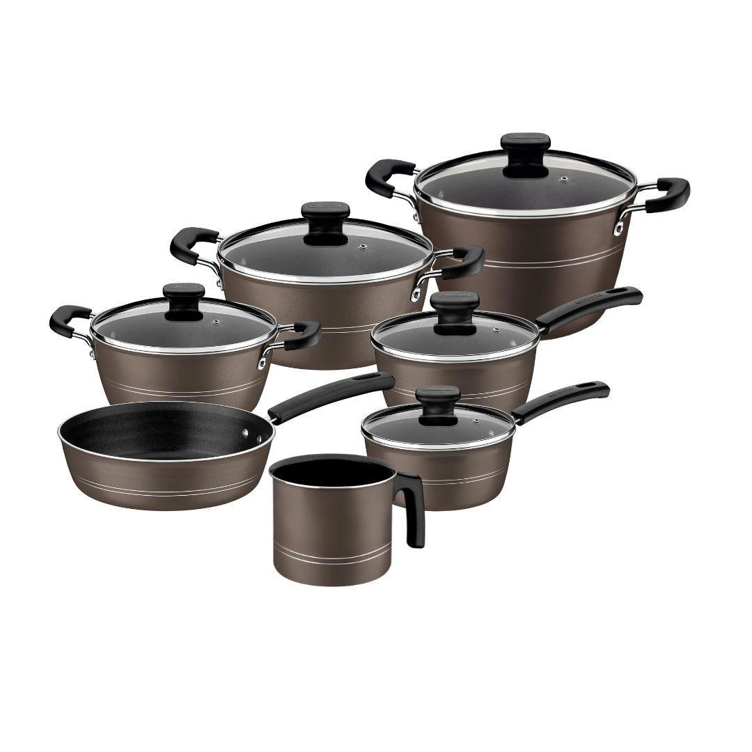 CONJ PANELAS SICILIA AVELA 10PCS TRAMONTINA CONJ PANELAS SICILIA AVELA 10PCS TRAMONTINA