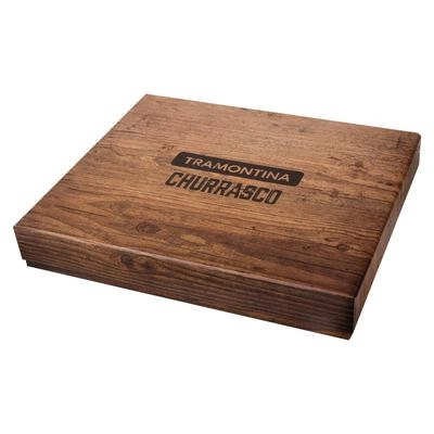 Conjunto para Churrasco 15 Peças Polywood Inox Tramontina 