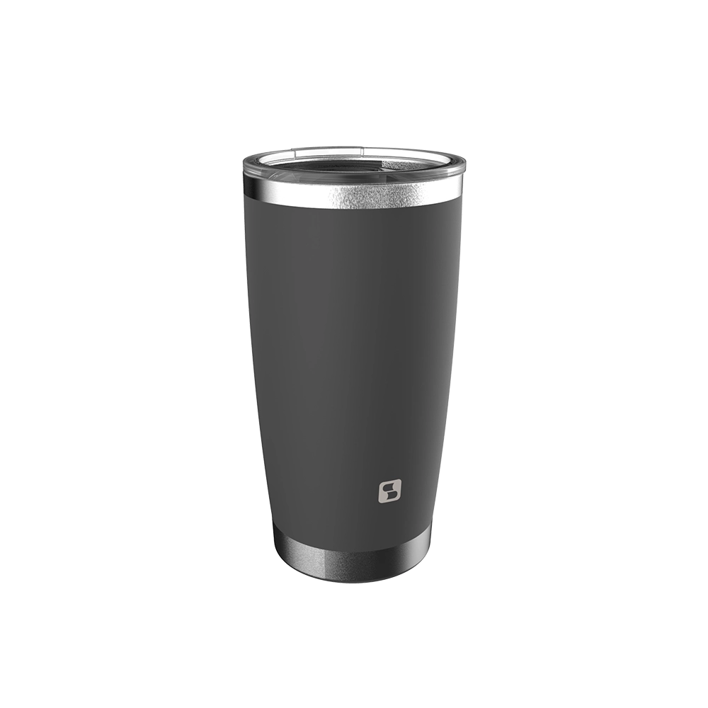 COPO TERMICO 0188 EVEREST 500ML CINZA C/ TAMPA SOPRANO