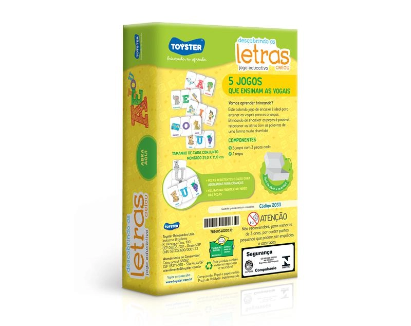 Descobrindo As Letras A E I O U 2033 Toyster Descobrindo As Letras A E I O U 2033 Toyster