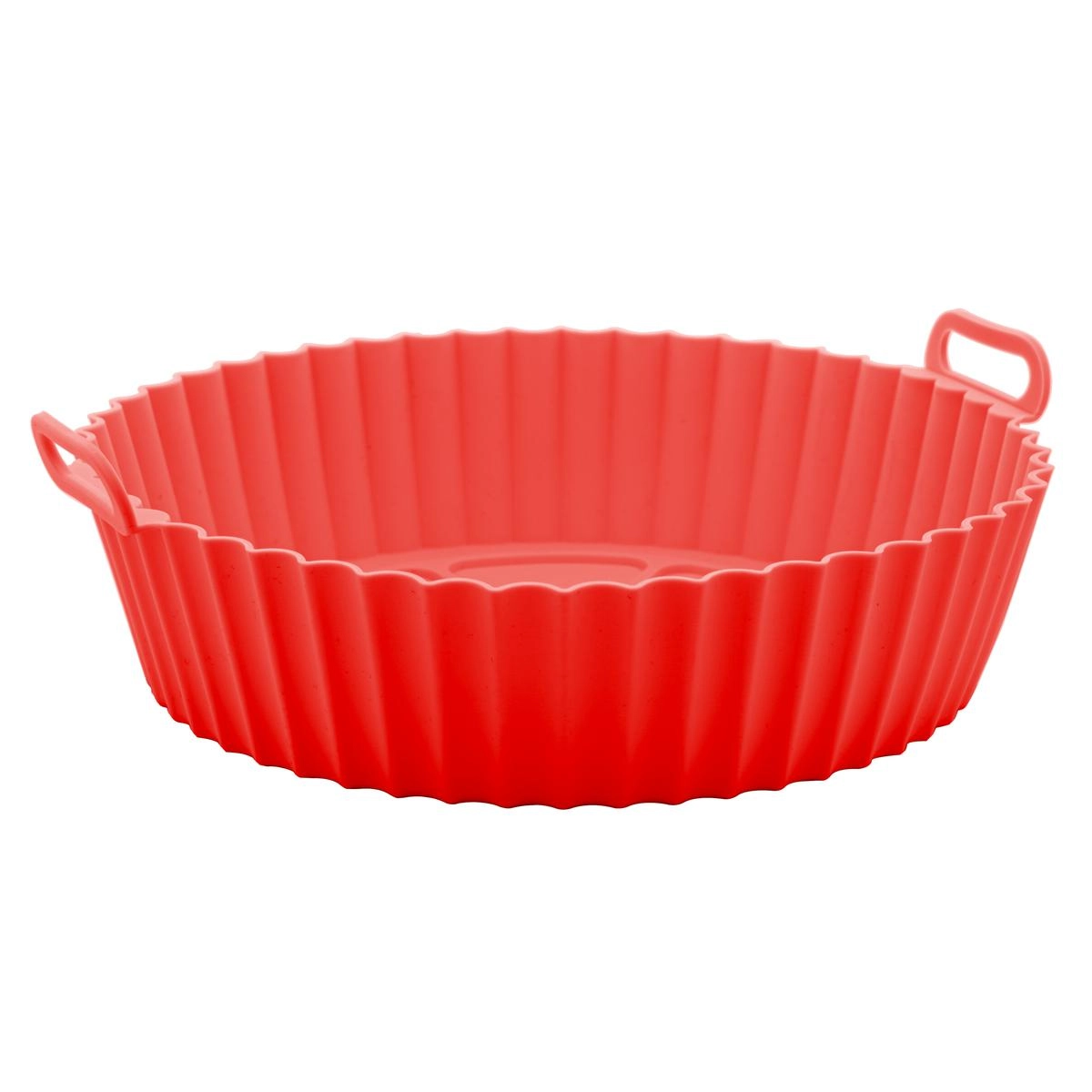 Forma Air Fryer Redonda Silicone 19cm Lyor Design- Vermelha