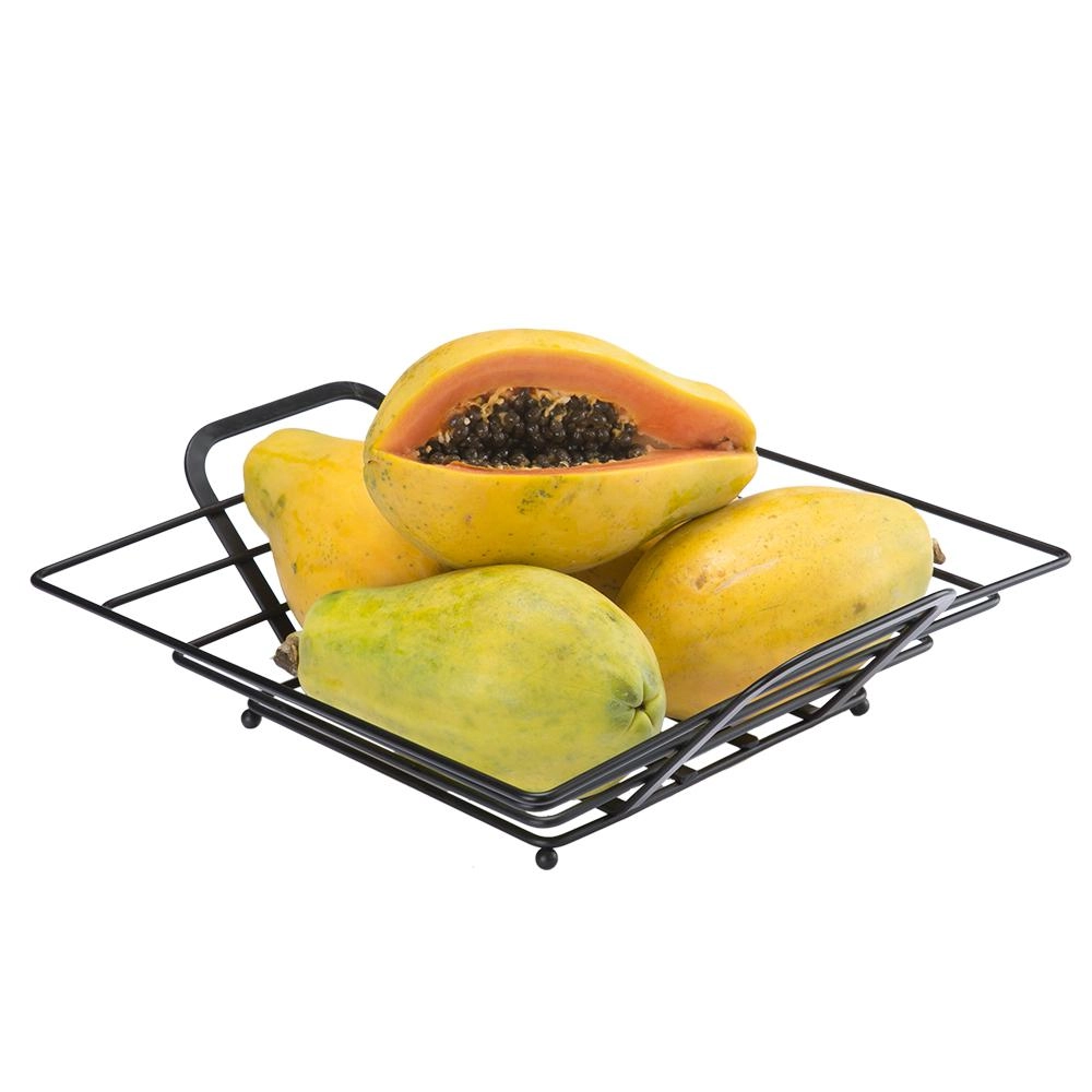 Fruteira Mesa Quadrada Black Arthi - Preto