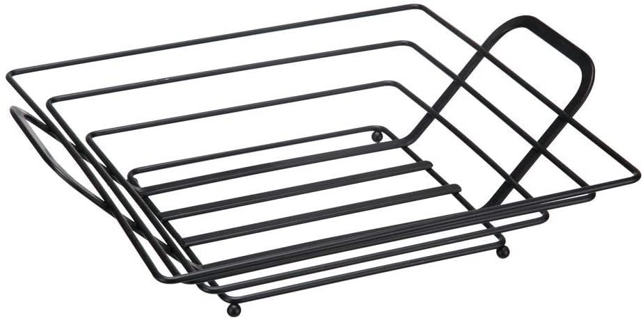 Fruteira Mesa Quadrada Black Arthi - Preto