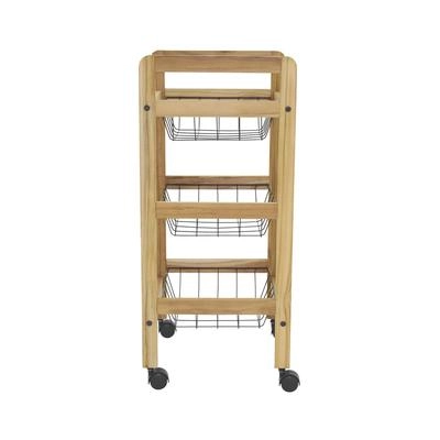 Fruteira Tripla 13166/352 Teca Madeira Fsc Tramontina