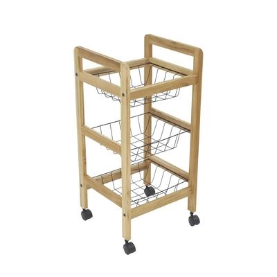 Fruteira Tripla 13166/352 Teca Madeira Fsc Tramontina