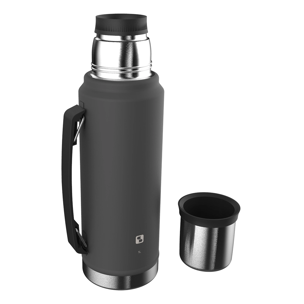 Garrafa Termica Everest 1lto Soprano- Cinza Garrafa Termica Everest 1lto Soprano- Cinza