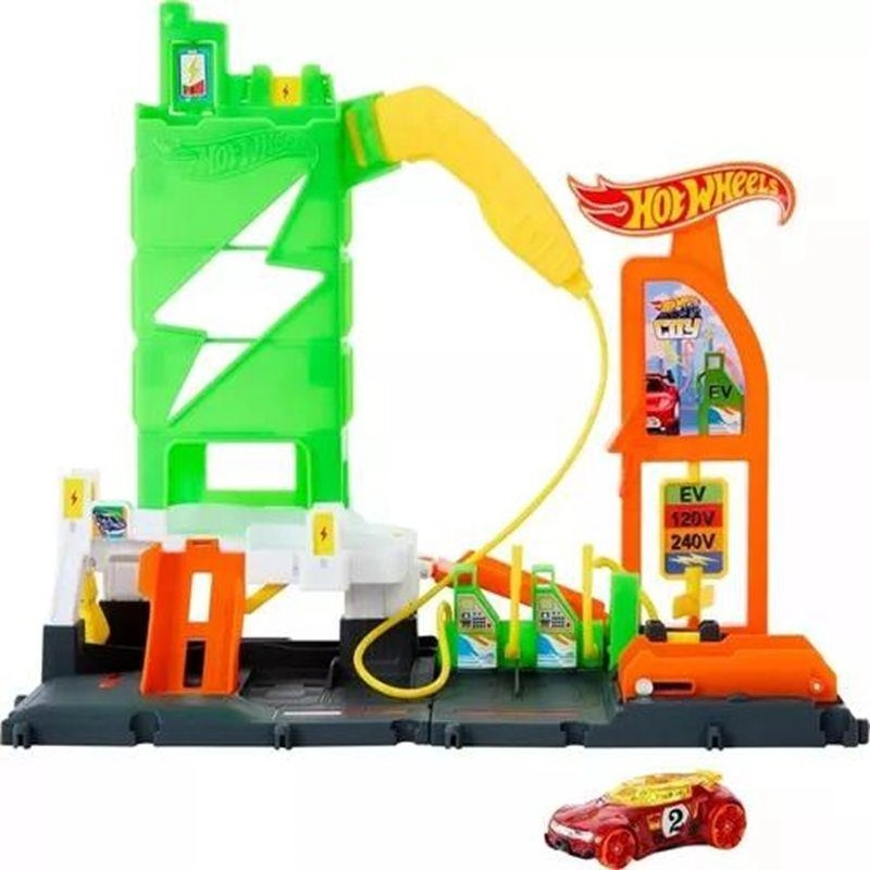Hot Wheels City Pista Super Posto Gasolina Mattel
