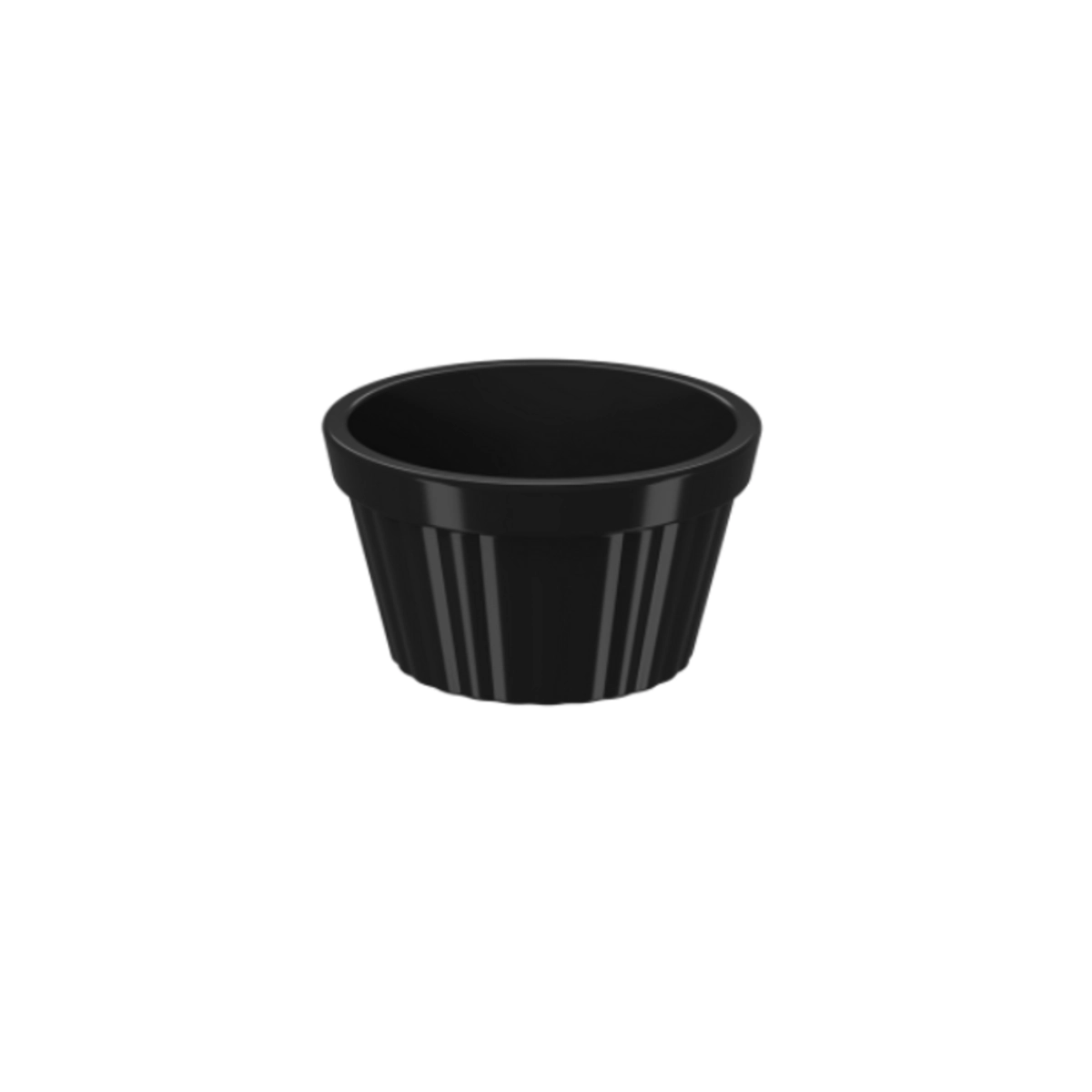 Kit 12 Ramekin Uni 90ml Coza- Preto 