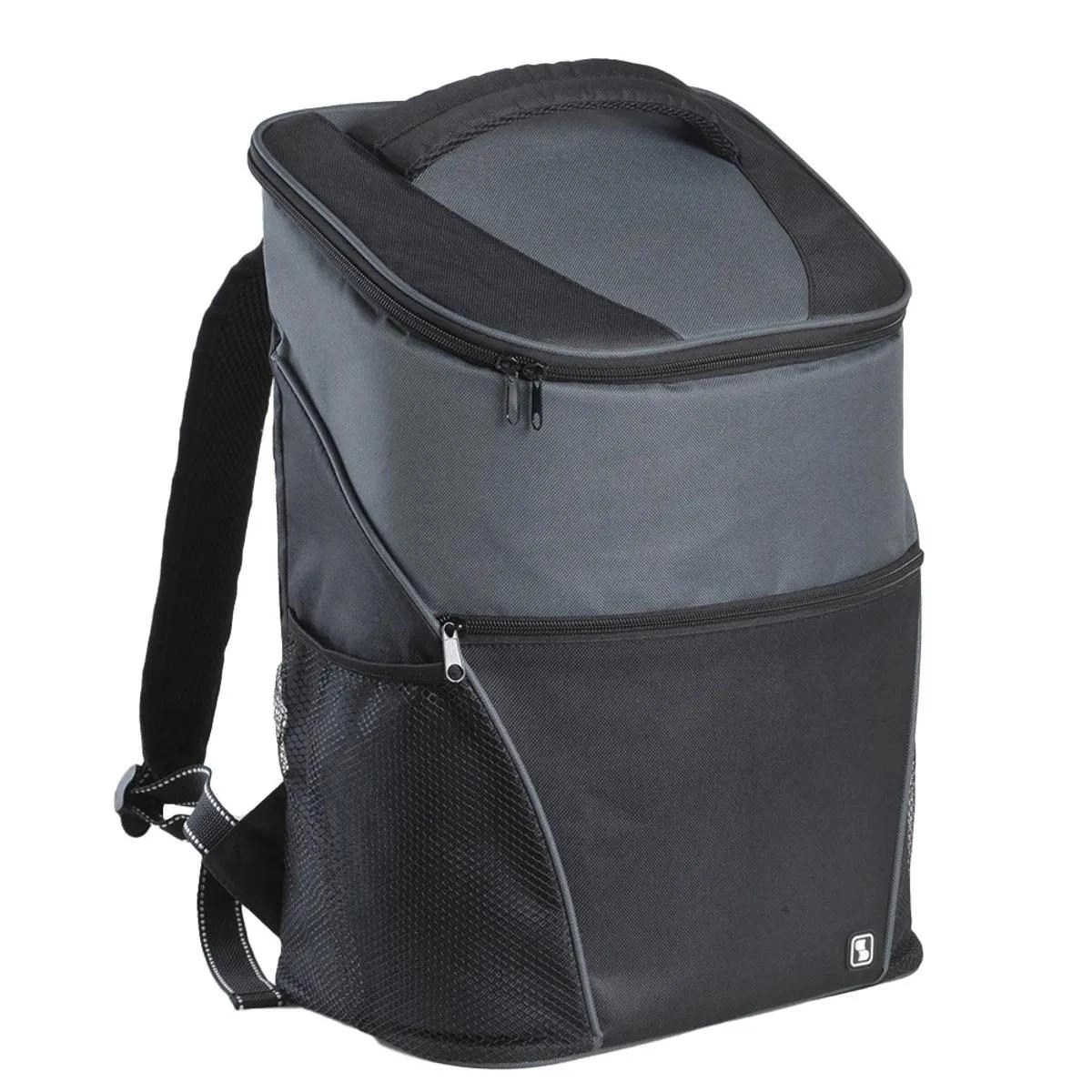 MOCHILA TERMICA 09000017903 TROPICAL 18LTS PRETO/CINZA SOPRANO