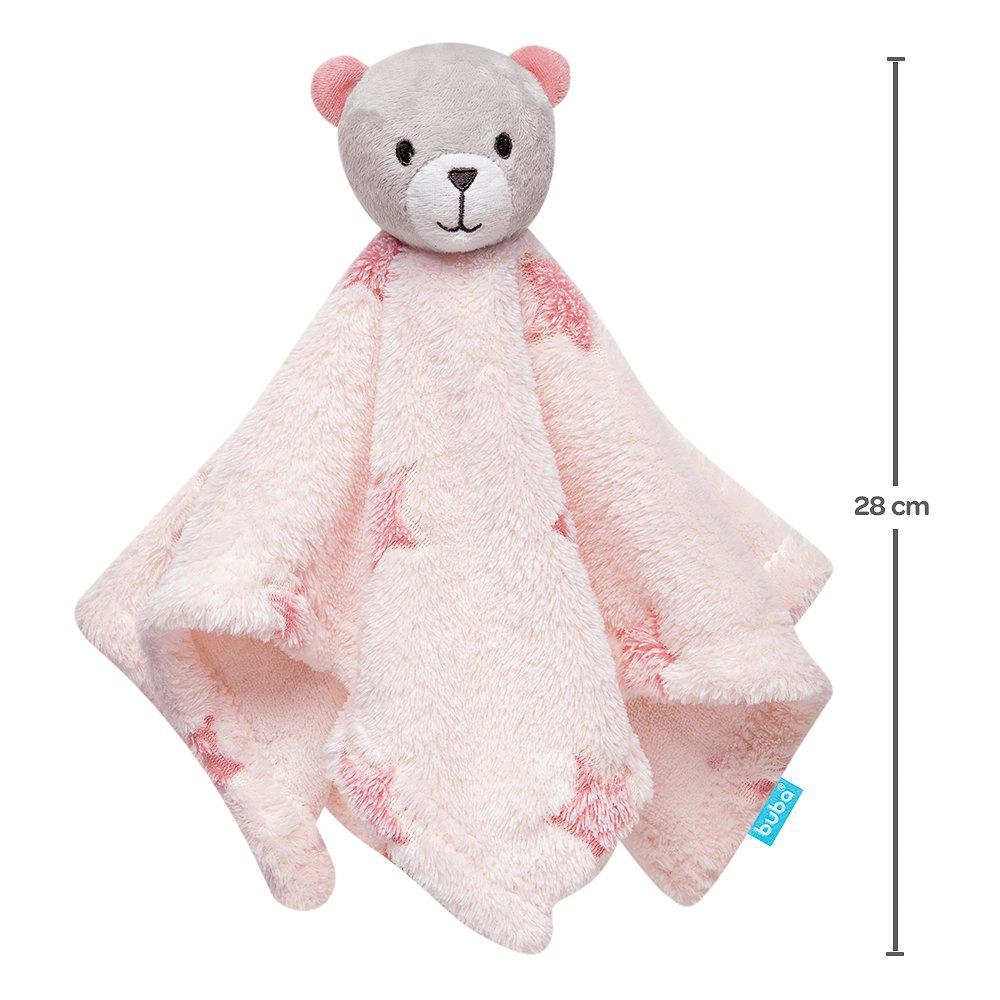 Naninha Ursinho Estrelinha Buba- Rosa 