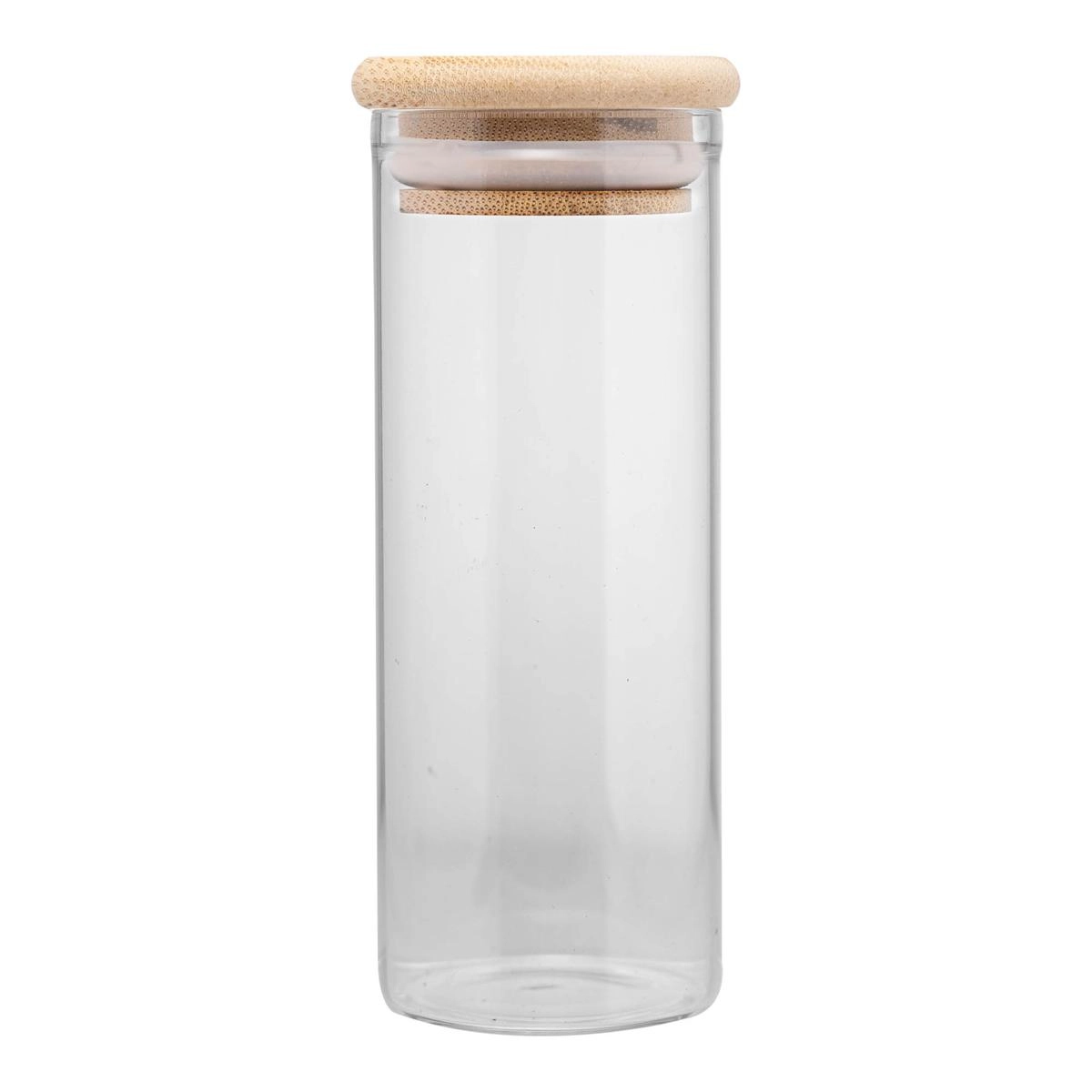 Porta Condimento 160ml Vidro C/ Tampa Bambu Rojemac