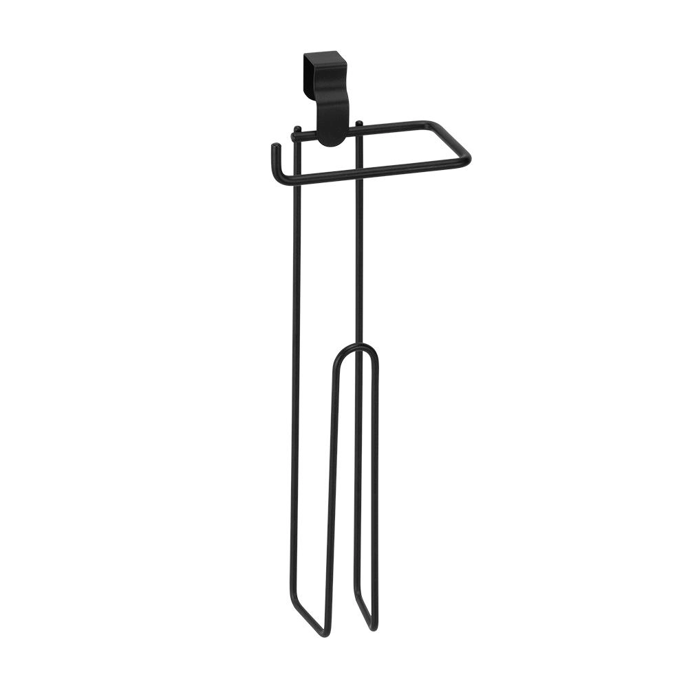 Porta Papel Higiênico Triplo para Caixa Acoplada Black Arthi - Preto