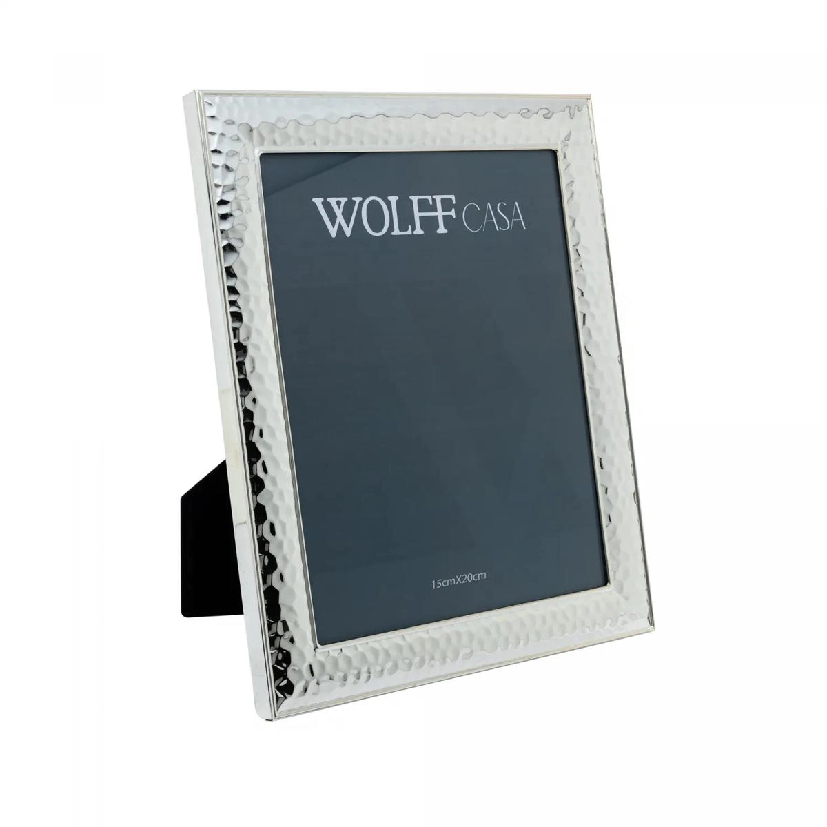 PORTA RETRATO 61868 15X20 ASPECT PRATA INOX ROJEMAC