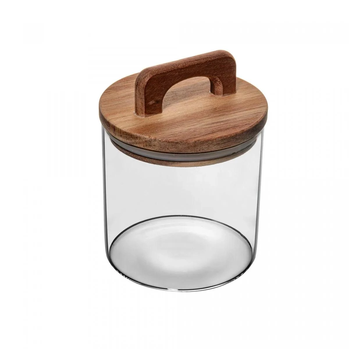 Pote Mantimentos Vidro 700ml Tampa Acacia Rojemac Pote Mantimentos Vidro 700ml Tampa Acacia Rojemac