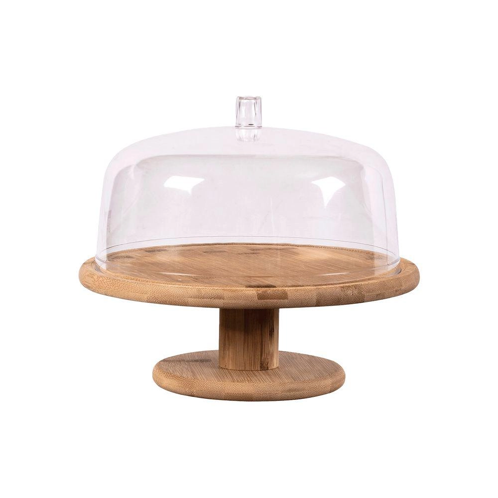 PRATO BOLO BFB150NT SENSE 27,5CM C/ CUPULA E PE NATURAL MARTIPLAST OU