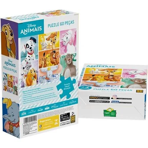 Quebra Cabeca P60 Disney Grow Quebra Cabeca P60 Disney Grow