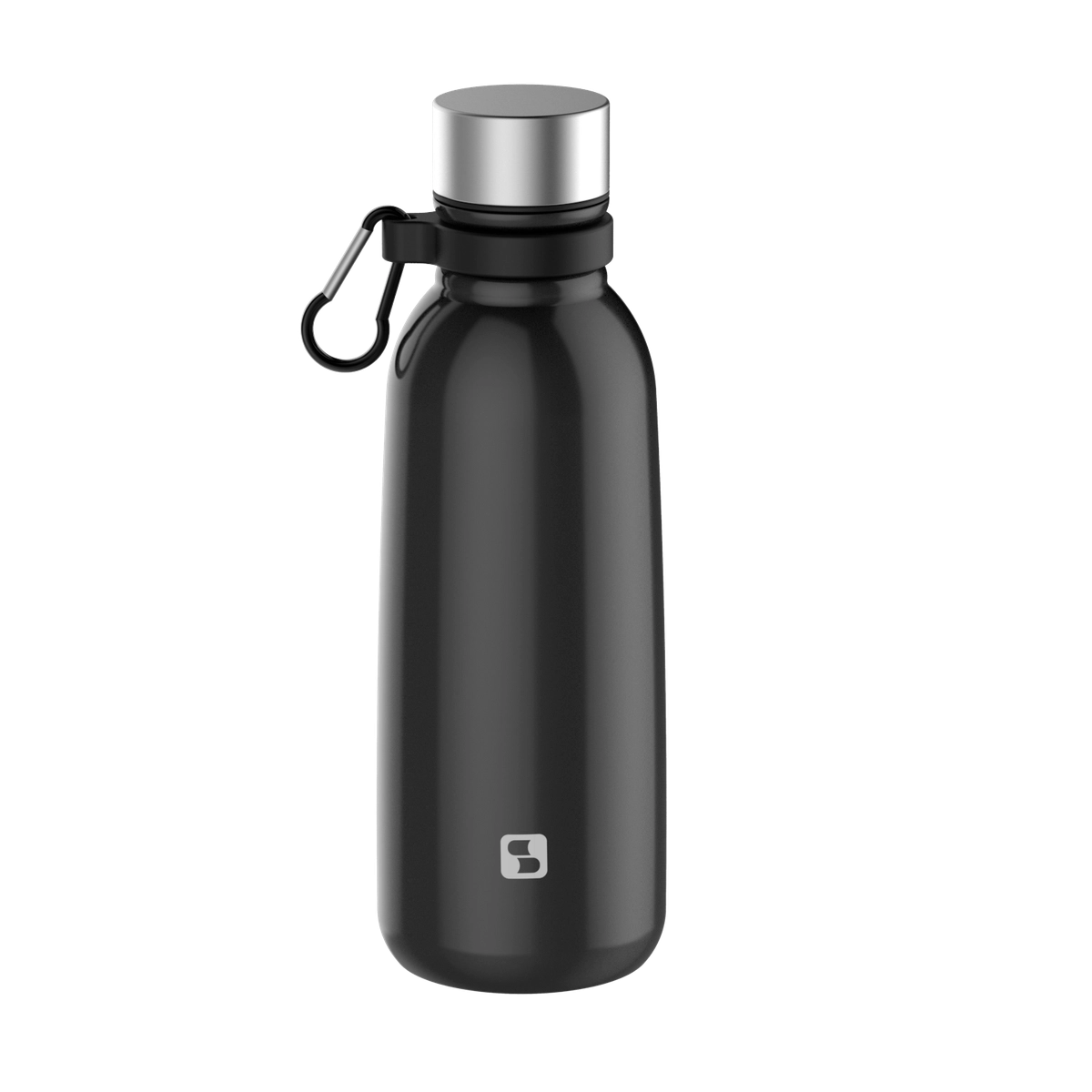 Squeeze Urbano 700ml Soprano- Inox/Preto