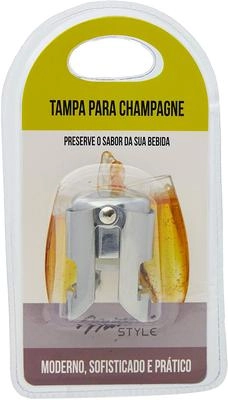 Tampa Champanhe Inox Mimo Style 
