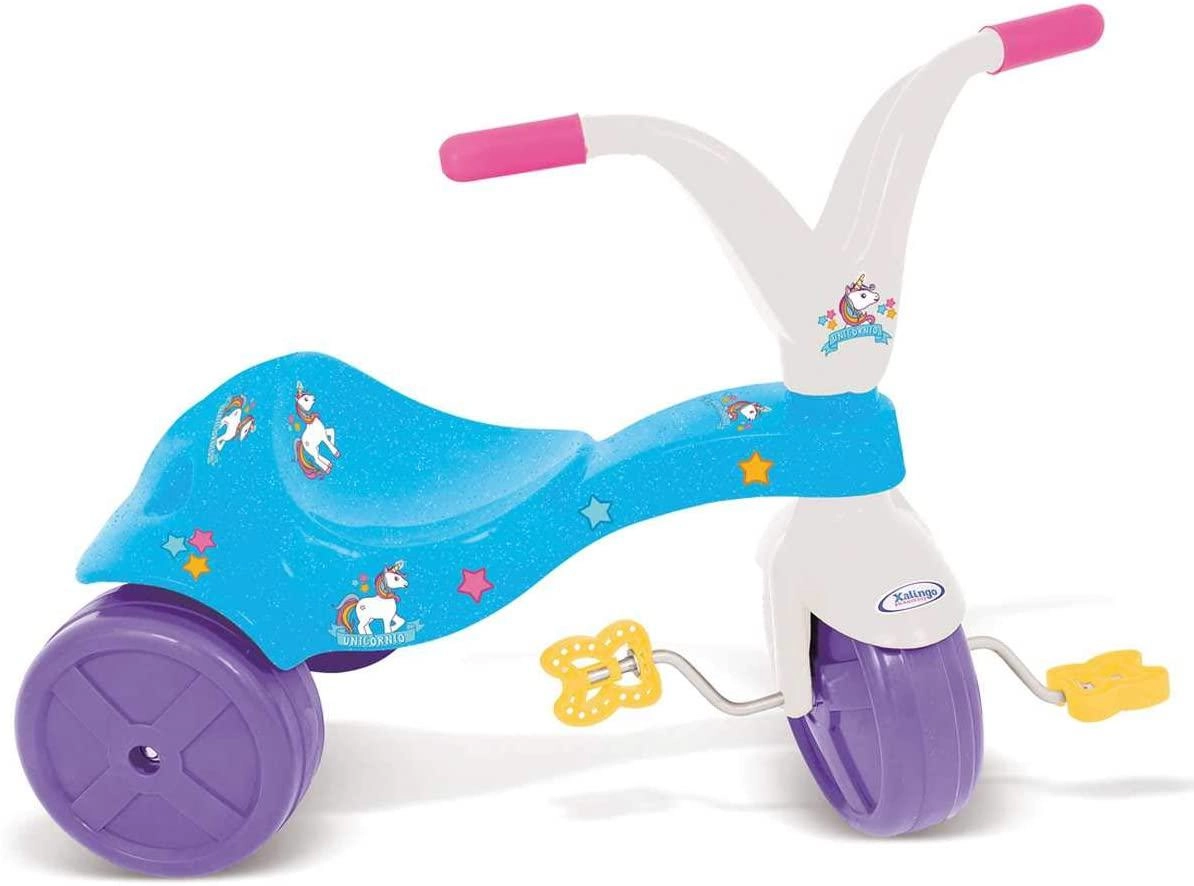 Triciclo de Unicórnio Xalingo