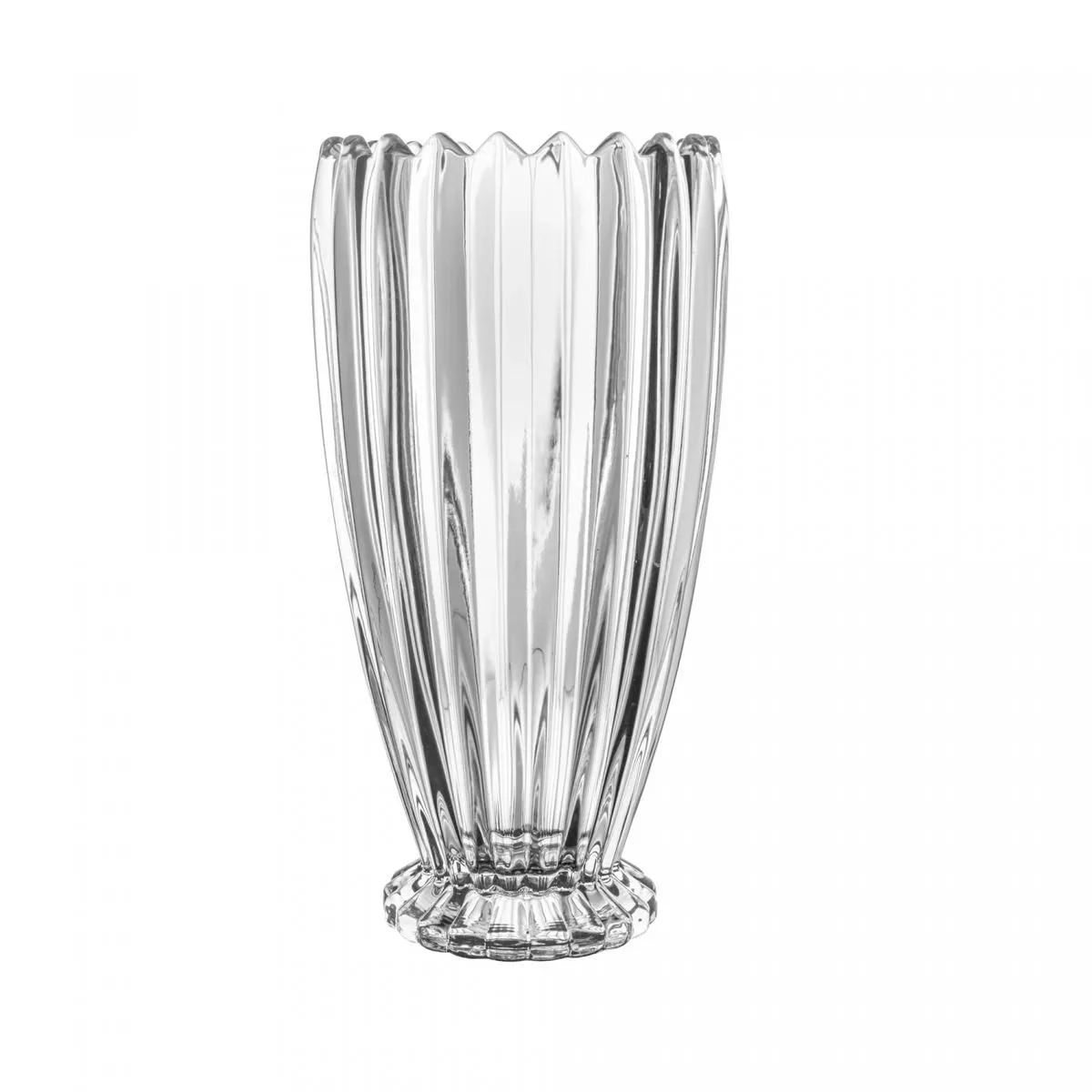 VASO 61644 GENEVA 27,5CM CRISTAL CHUMBO ROJEMAC