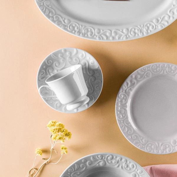 Xicara Cha 3993820 Tassel Branco Germer Xicara Cha 3993820 Tassel Branco Germer