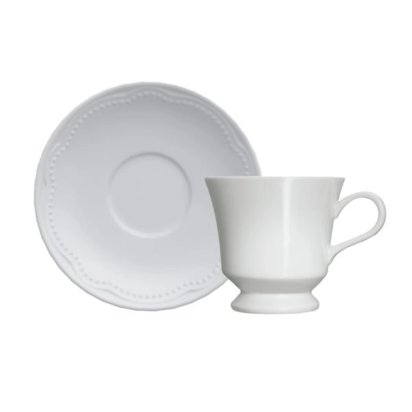 Xicara Cha 6793820 Cottage Branco C/ Pires Germer