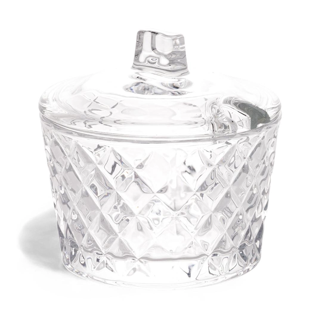 Açucareiro Diamante Cristal Chumbo 10 cm Lyor Design