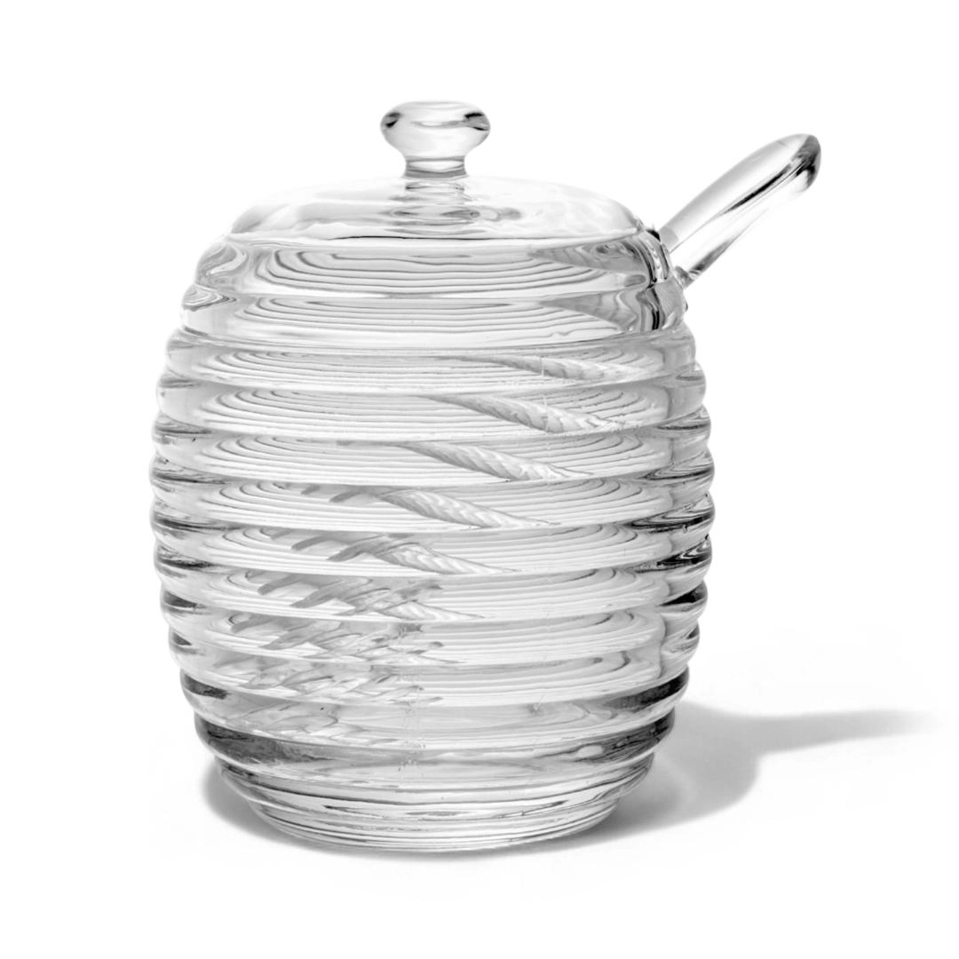 Acucareiro Colmeia 210ml C/ Colher E Tampa Lyor Design