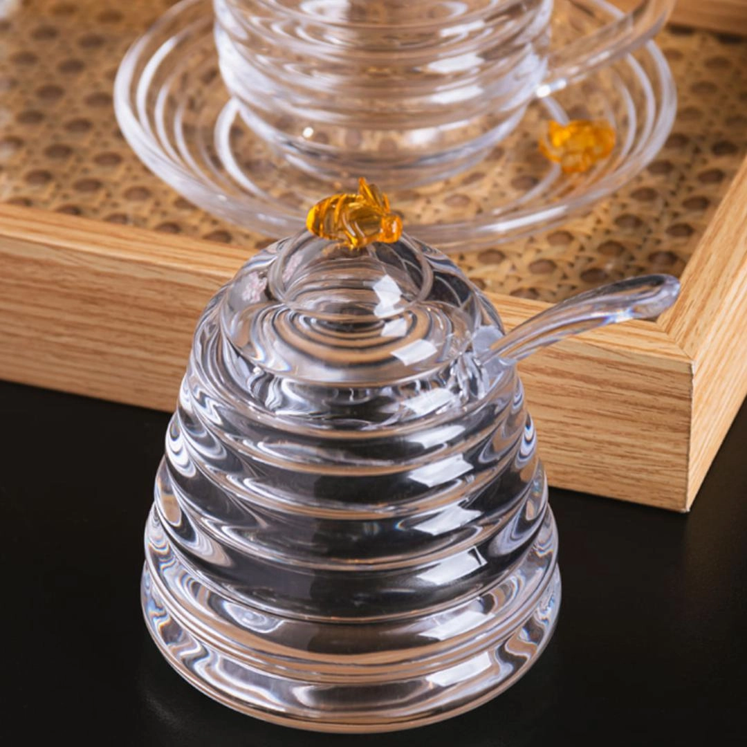 Acucareiro Little Bee 9,5cm Cristal Ecologico Lyor Design