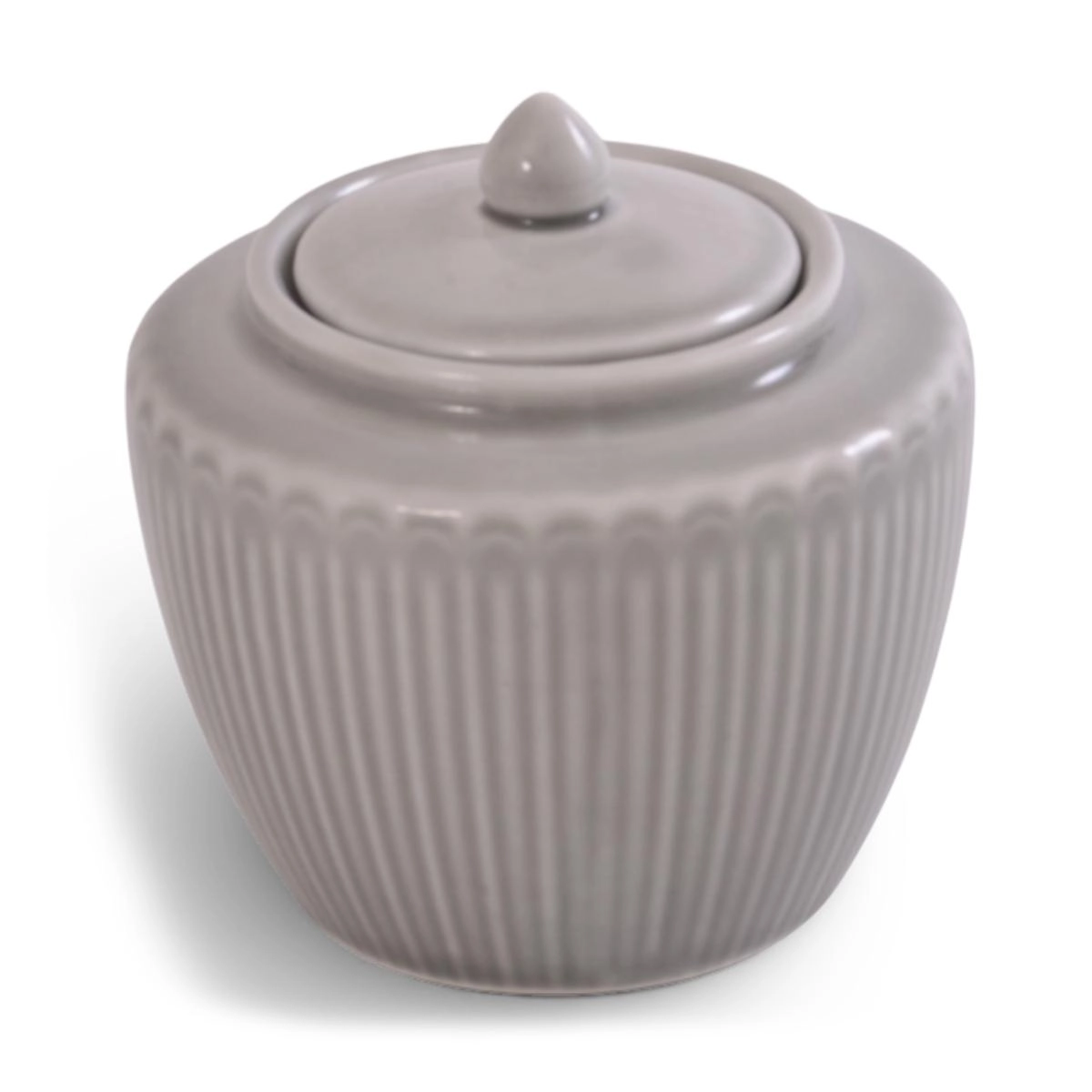 Acucareiro Noemi Cinza 230ml Ceramica Mai Home