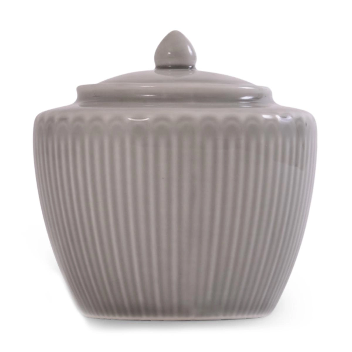 Acucareiro Noemi Cinza 230ml Ceramica Mai Home