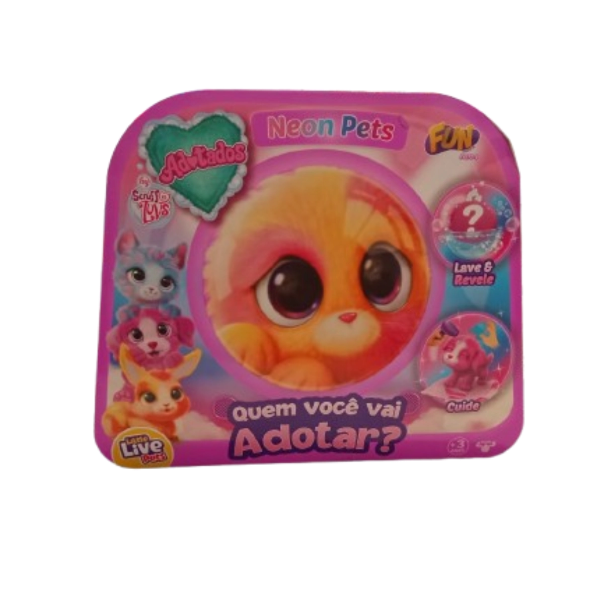 Adotados Scruff A Luvs Pelucia Fun