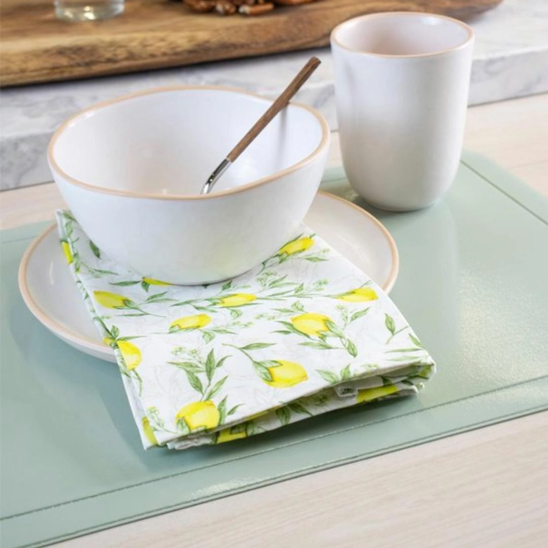 Americano PVC Color Retangular Copa e Cia - Sálvia