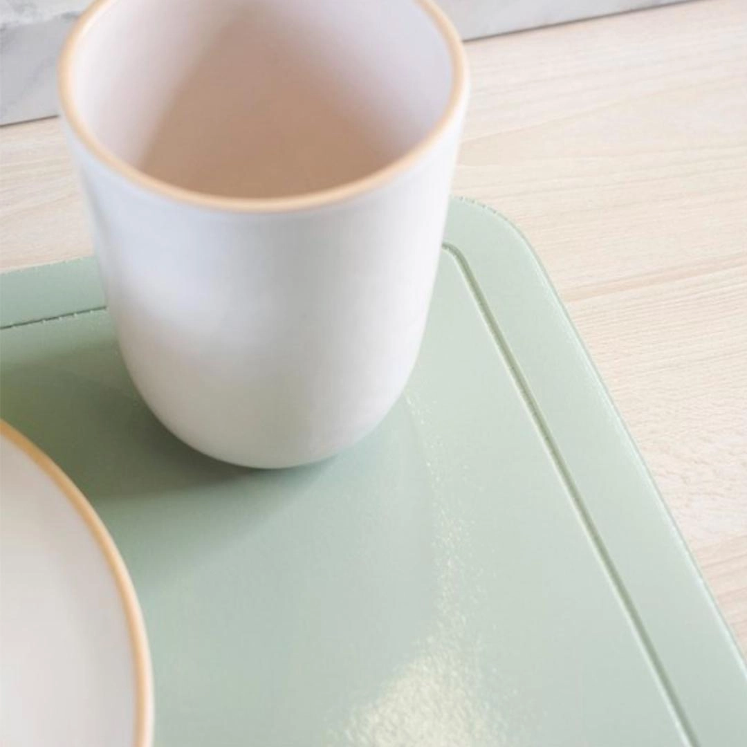 Americano PVC Color Retangular Copa e Cia - Sálvia