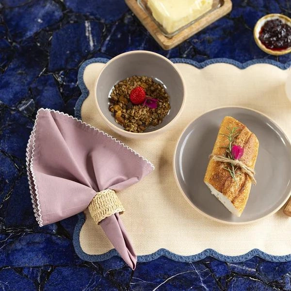 ANEL GUARDANAPO BRAZIL NATURE 4PCS PALHA COPA E CIA